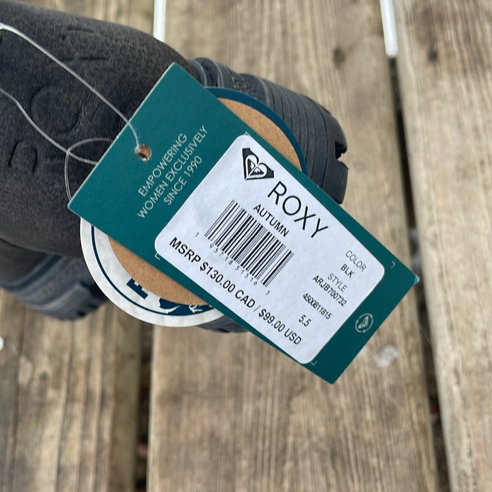 NWT Roxy Autumn Fall Slip-On Boots - Picture 6 of 10